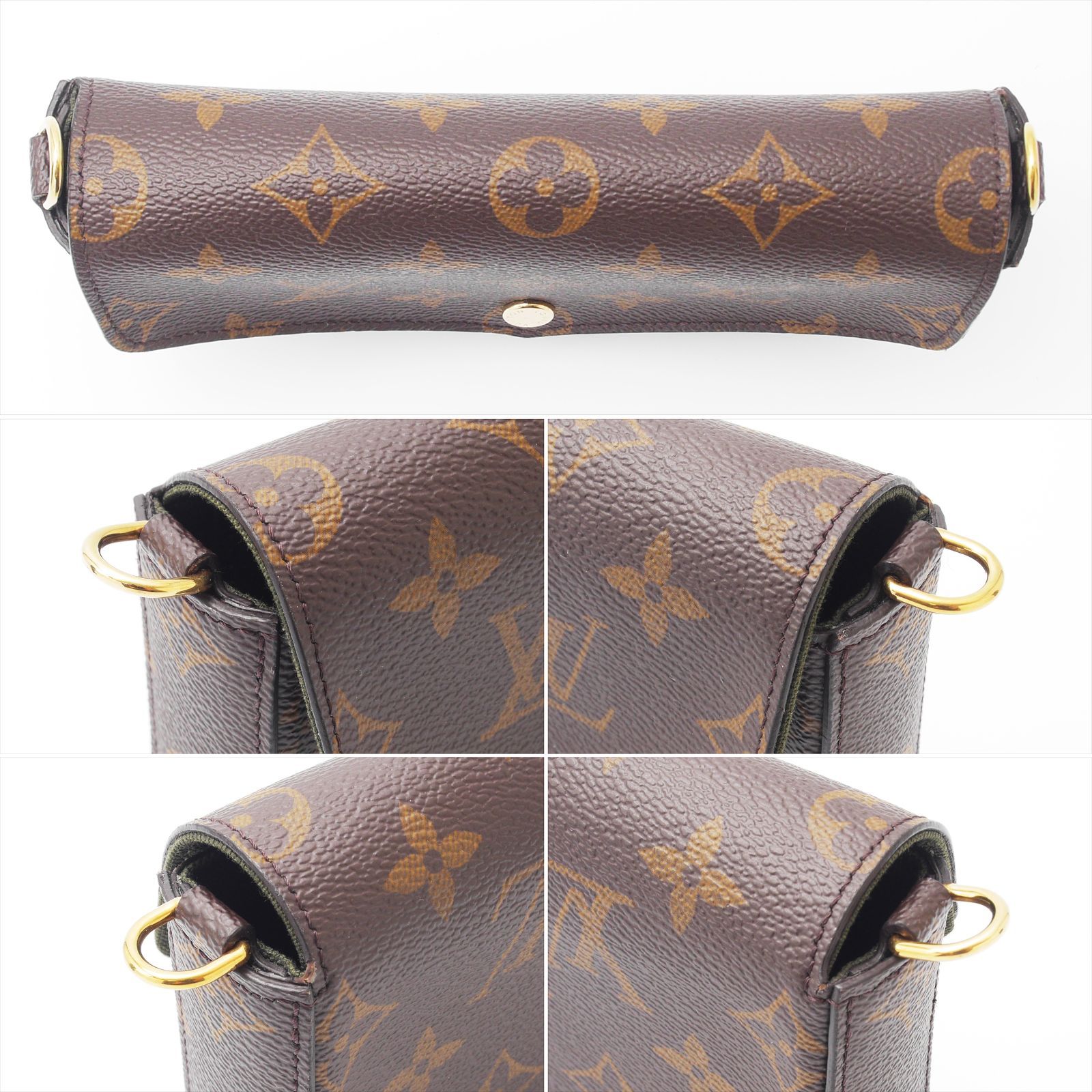 使用わずか 極美品】 ルイヴィトン モノグラム ミュルティ ポシェット