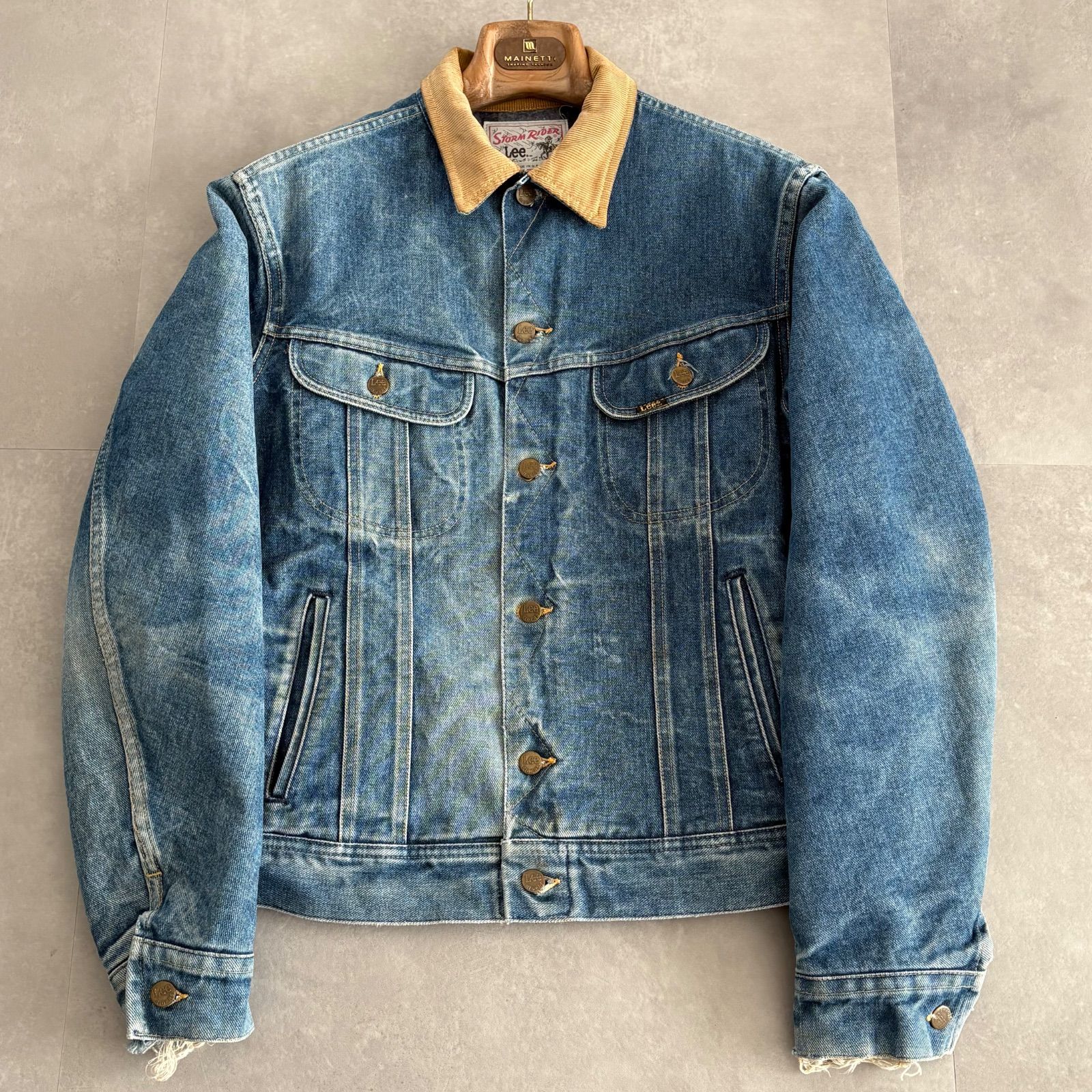 Lee リー 80s ストームライダー デニムジャケットUSA製 Gジャン 40