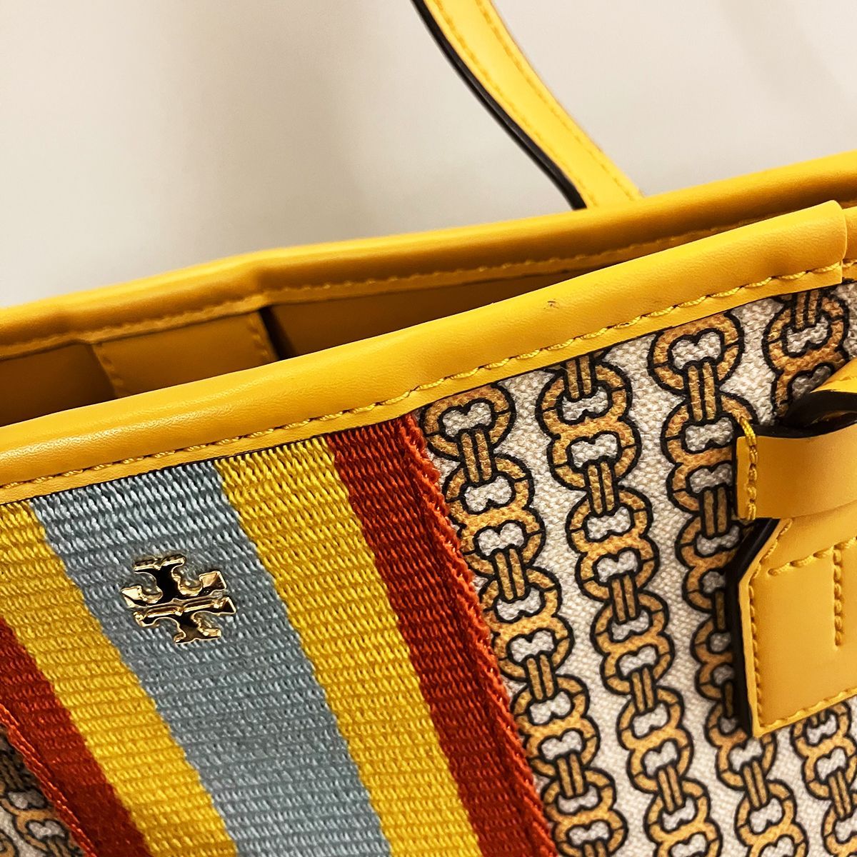 TORY BURCH トリーバーチ ジェミニリンク トートバッグ 総柄 - メルカリ