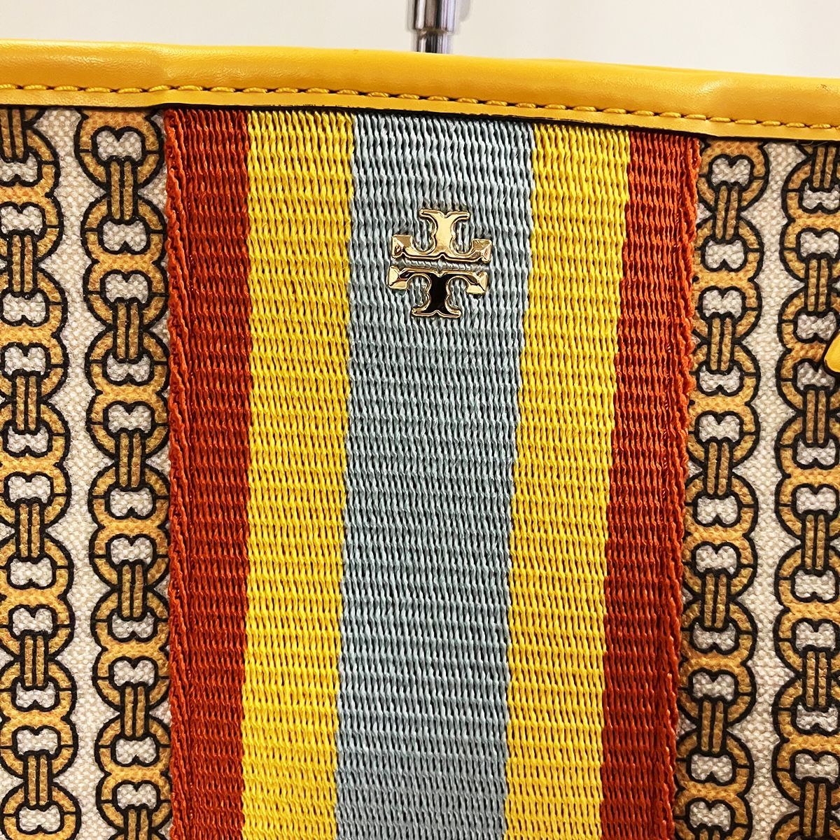 TORY BURCH トリーバーチ ジェミニリンク トートバッグ 総柄 - メルカリ