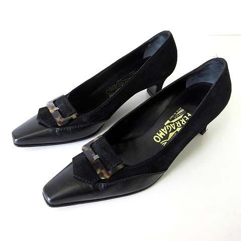 サルヴァトーレフェラガモ Salvatore Ferragamo パンプス 本革 レザー