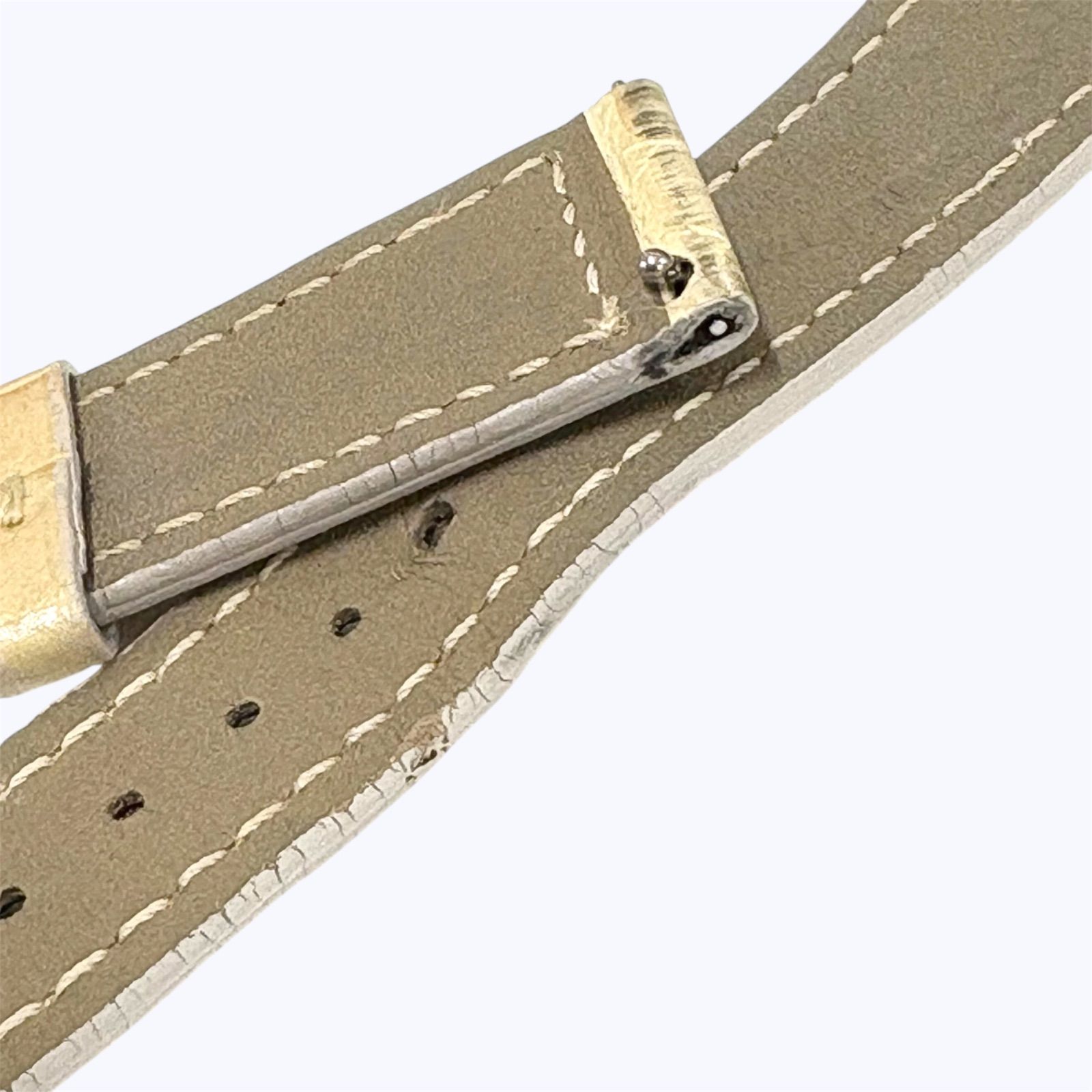 中古 時計バンド FRANCK MULLER フランクミュラー 純正 18mm ベージュ