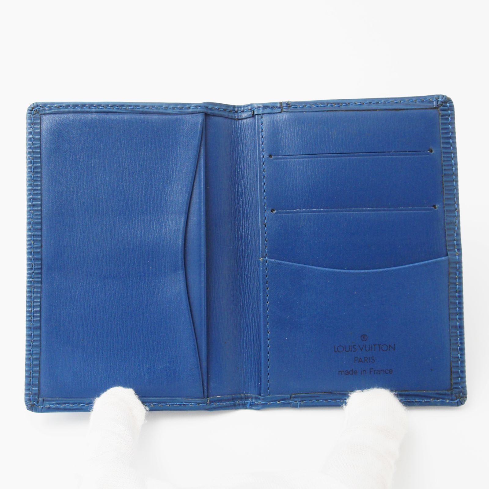 LOUIS VUITTON エピレザー 名刺入れ 青 楽天市場】LOUIS VUITTON ルイ ヴィトン エピ オーガナイザー ドゥ
