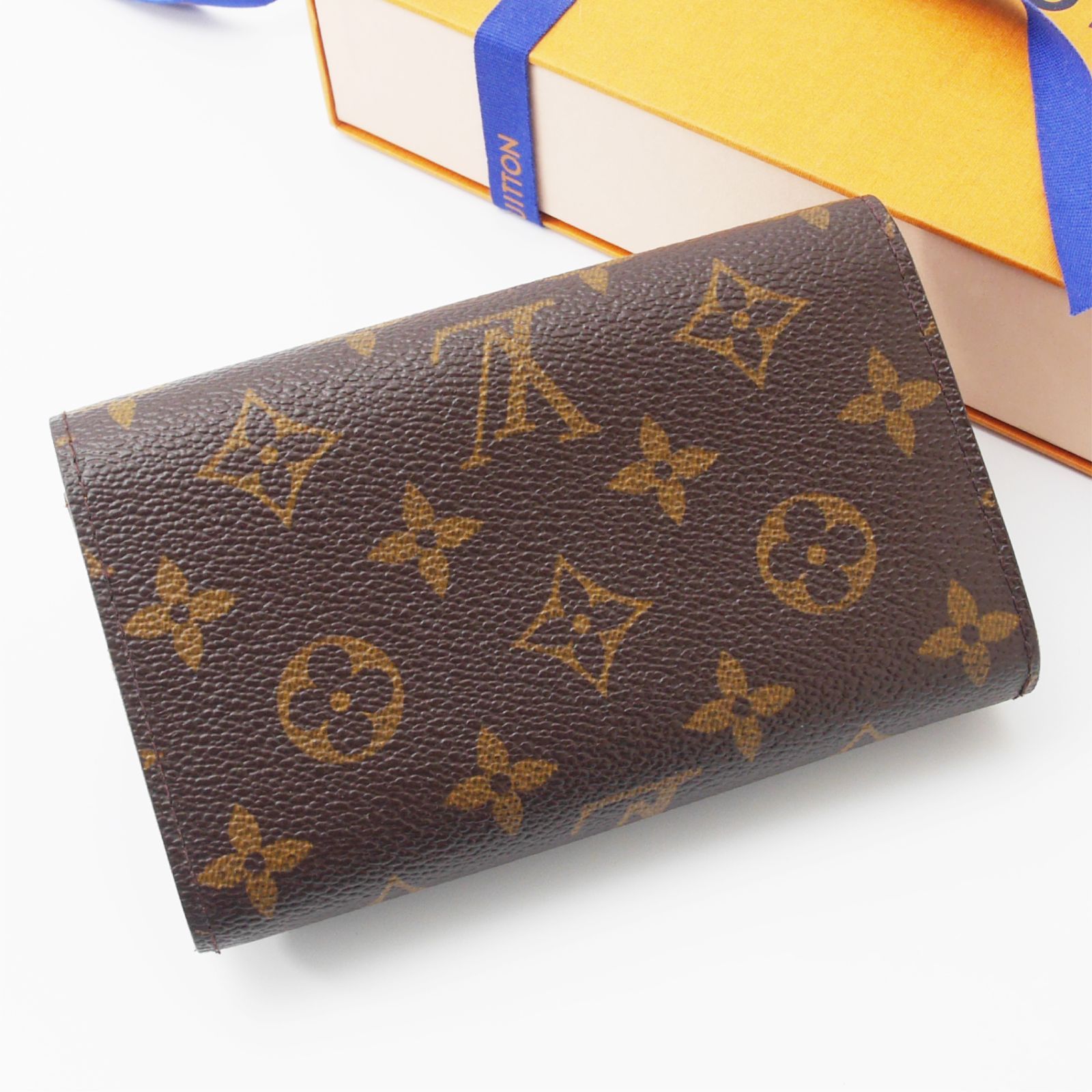 【削除予定】✨極美品✨ ルイヴィトン❣モノグラム ポルトフォイユ トレゾール 訳あり極美品】 ルイヴィトン モノグラム ポルトフォイユトレゾール 二