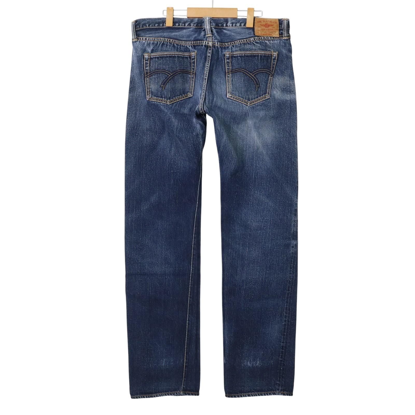 THE FLAT HEAD ストレートデニム 36インチ THE FLAT HEAD/フラットヘッド 3002Z TIGHT TAPERED STRAIGHT JEANS