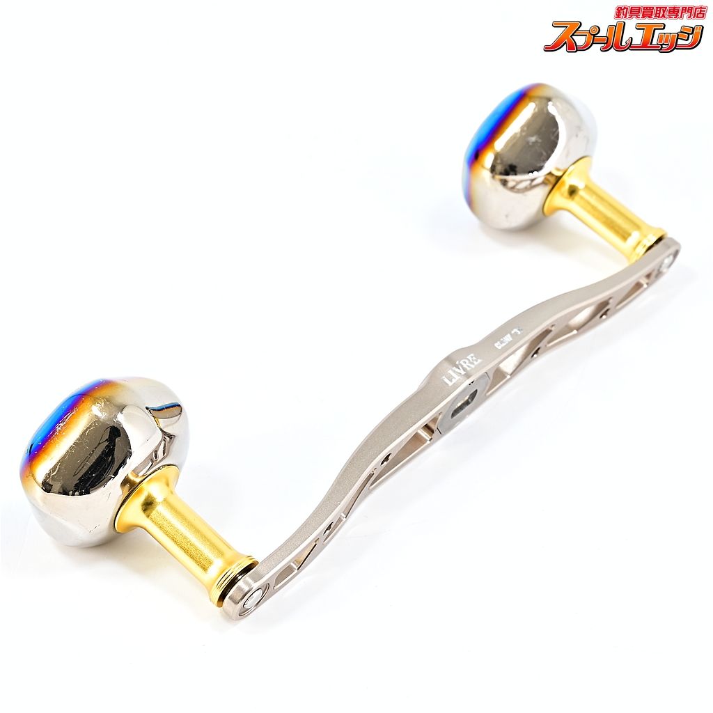 リブレ　クランク130＋PT35 チタン/ゴールド クランク130誕生！PT35を搭載した超ロングモデル。 | つりにいく