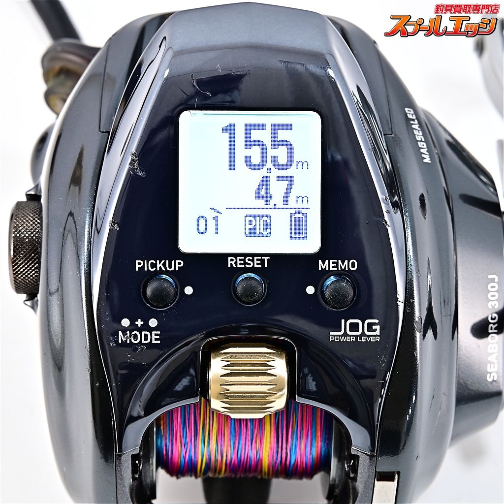 【ダイワ】 21シーボーグ 300J 使用距離11.0km 使用24時間 DAIWA