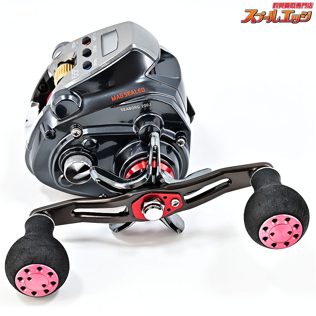 【ダイワ】 20シーボーグ 200J-DH 使用距離19.5km 使用39時間 DAIWA