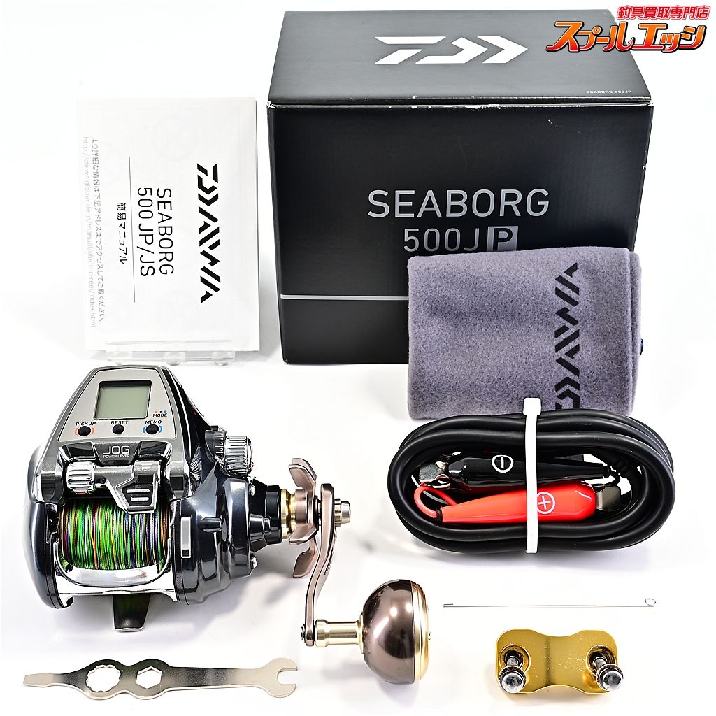 DAIWA 19SEABORG シーボーグ 500MJ 新品を出品致します。 【ダイワ】 19シーボーグ 500JP 使用距離3.1km 使用2時間 DAIWA