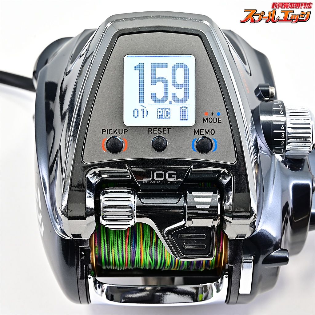 【ダイワ】 19シーボーグ 500JP 使用距離3.1km 使用2時間 DAIWA
