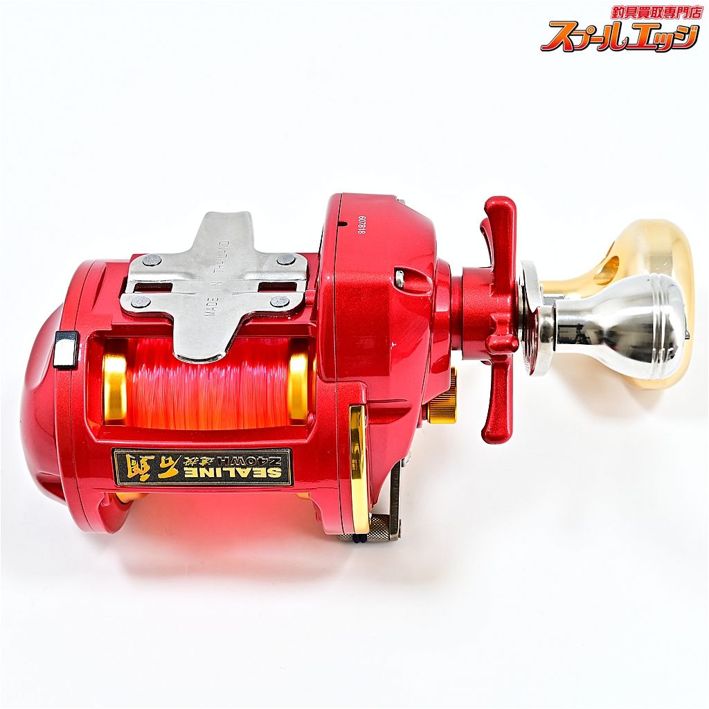 【ダイワ】 シーライン石鯛 Z40WH 遠投 釣武者55mmパワーハンドル装着