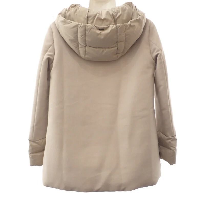 HERNO ヘルノ　未使用 ダウンジャケット 40 ベージュ HERNO ヘルノ 未使用 ダウンジャケット 40 ベージュ - メルカリ