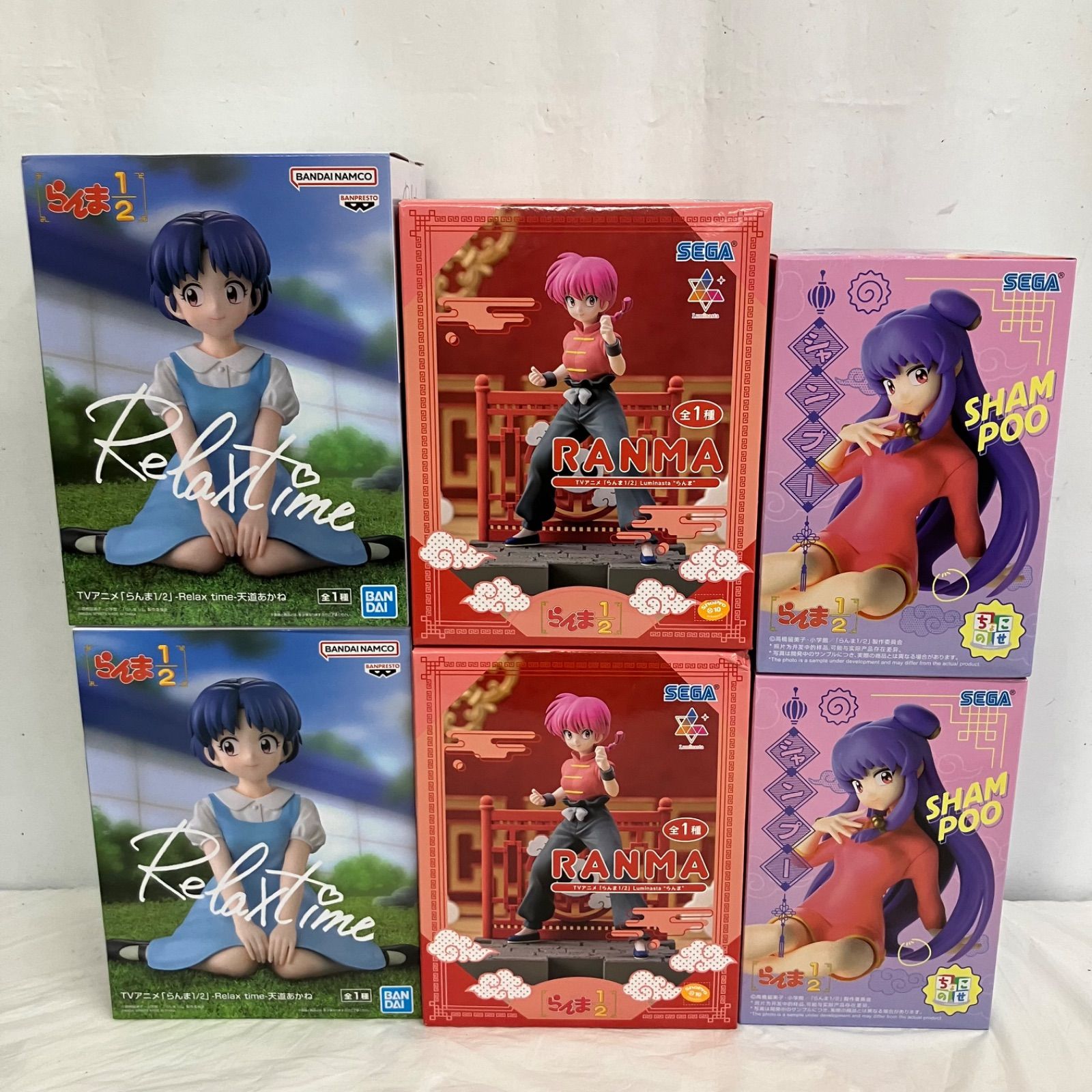 未開封 らんま1/2 -Relax time- 天道あかね- Luminasta 高橋留美子