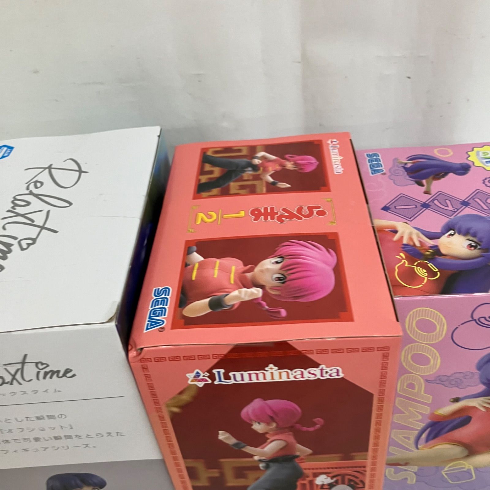 らんま1/2　ちょこのせ　Luminasta　フィギュアセット SEGA - らんま1/2 フィギュアセットの通販 by みんな買ってねショップ