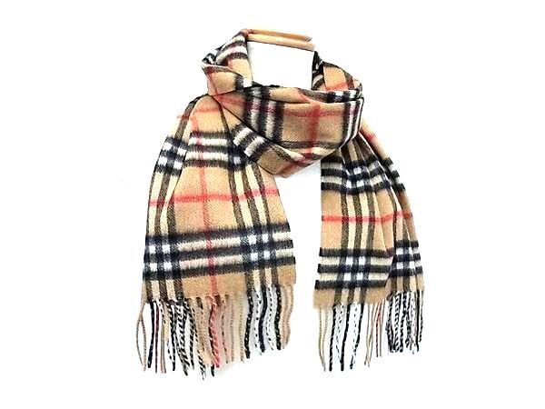 専用〖美品〗バーバリー マフラー ノバチェック カシミヤ100% ベージュ Burberry バーバリーマフラーベージュ ノバチェック
