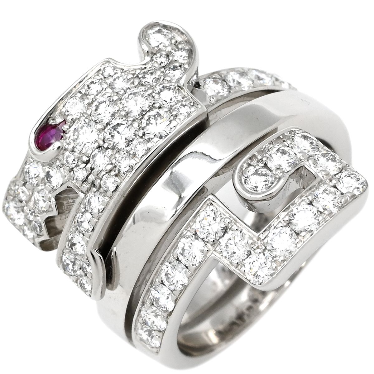 Cartier ジュストアンクル リング 証明書付き カルティエ ジュストアンクル ハーフダイヤリングの買取・質預かり