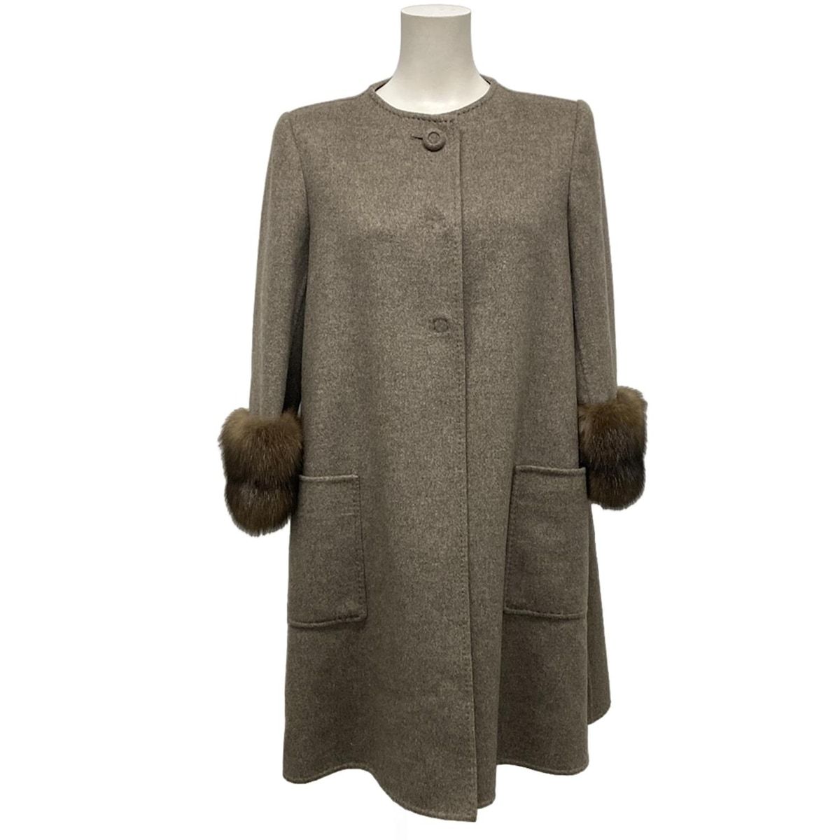 DAISY LIN(デイジーリン) コート サイズ40 M レディース美品 - グレー