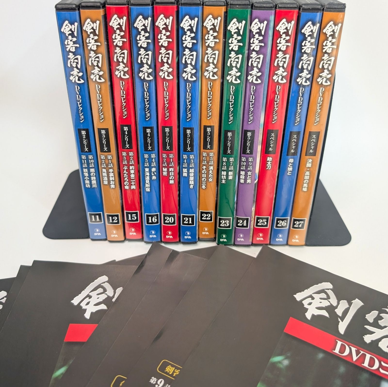 藤田まこと　DVDコレクション　剣客商売　全30巻　デアゴスティーニ 剣客商売【全30巻】DVDコレクション 第1〜5シリーズ+スペシャル