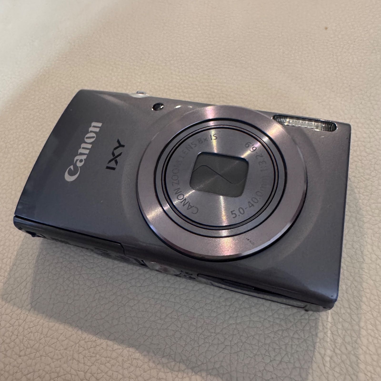 きれい キャノン IXY 160 グレー 作動品 キヤノン、レンズシフト式手ブレ補正付きで光学8倍ズーム「IXY 160
