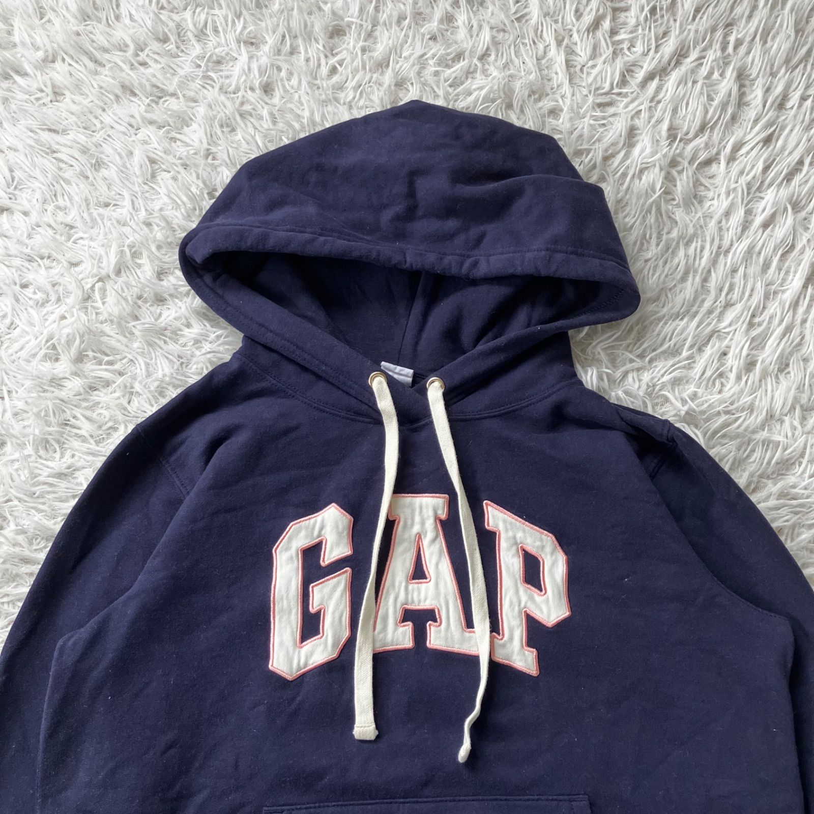 ギャップ GAP パーカー スウェット トップス ネイビー フーディー 紺色