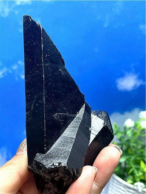 専用AA級【魔除け】◆天然モリオン(黒水晶）クラスターB88C6/220C04C AAA級【魔除け】◇天然モリオン(黒水晶）クラスターB88C6/56C28C