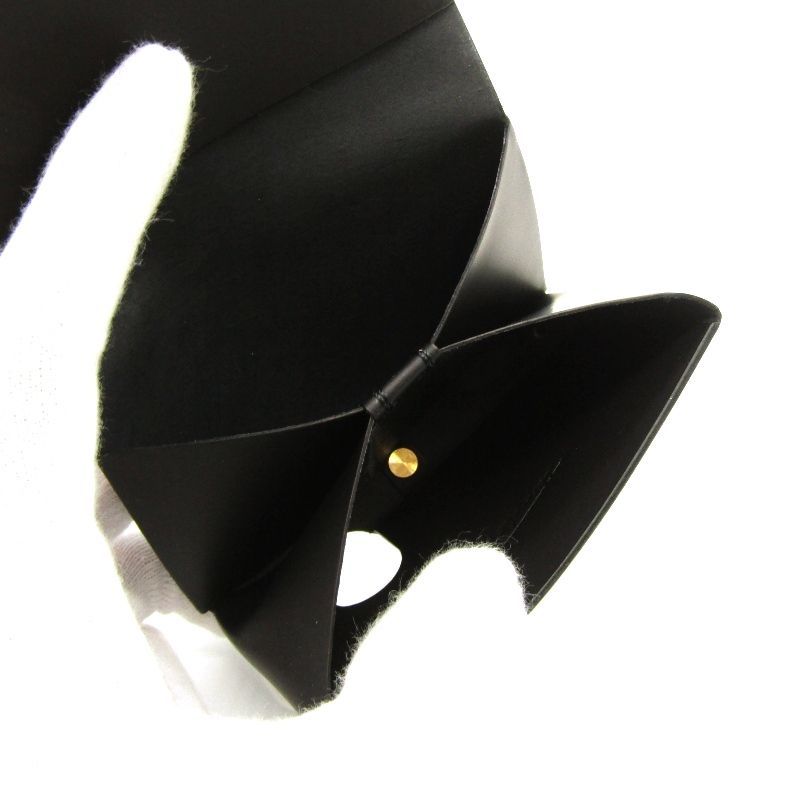 未使用 ten to sen. 点と線 名刺入れ usuha-tavlle マットコードバン