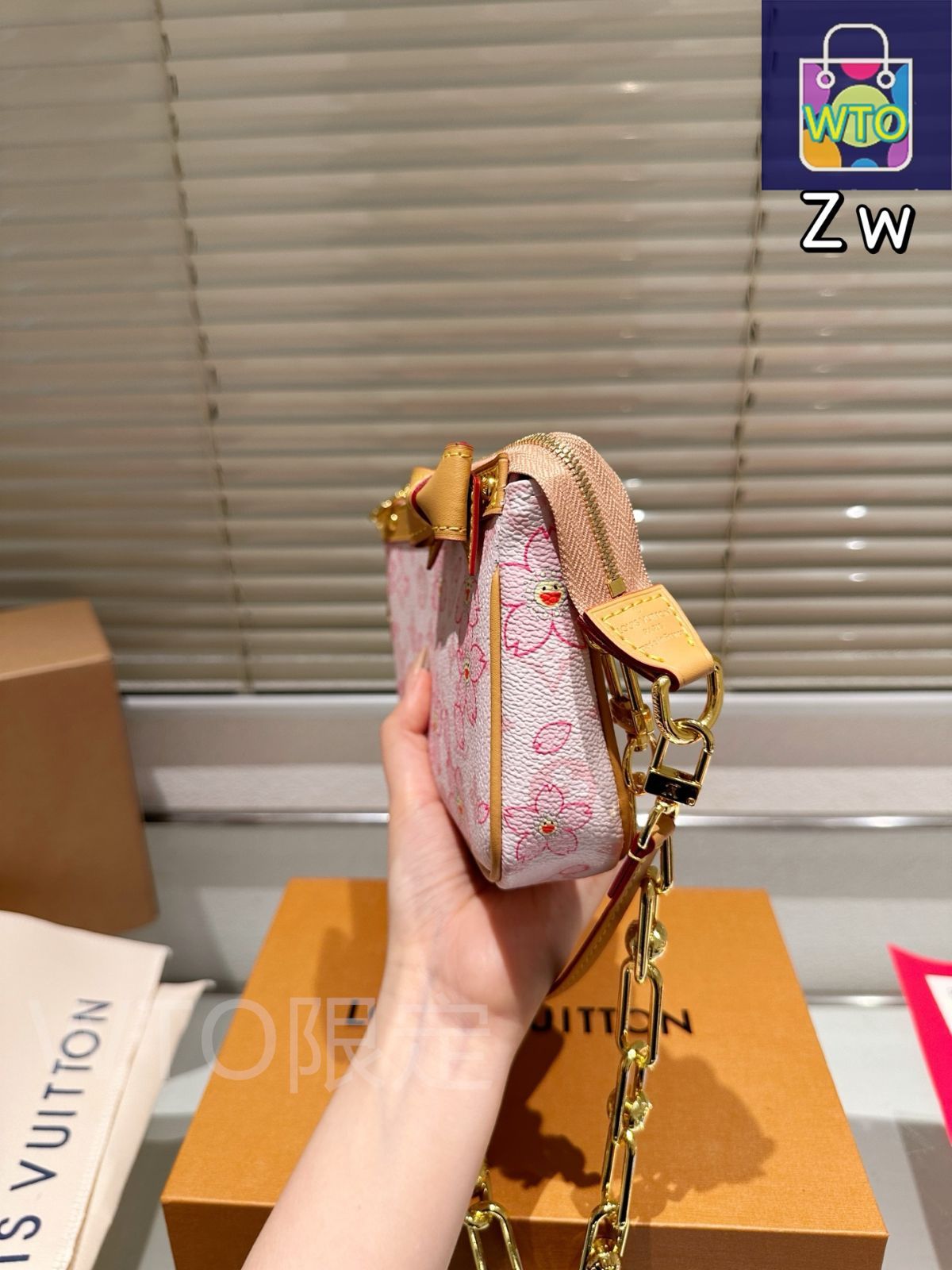 今日特価】LV x 村上隆 サクラシリーズ マージャンバッグ 2025 早春