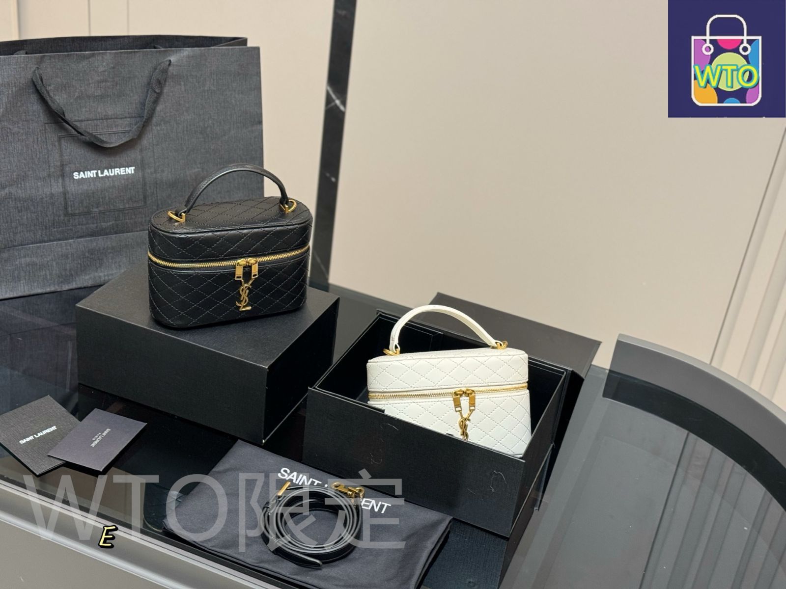 SAINT LAURENT boxと巾着袋 SAINT LAURENT boxと巾着袋 【公式通販】