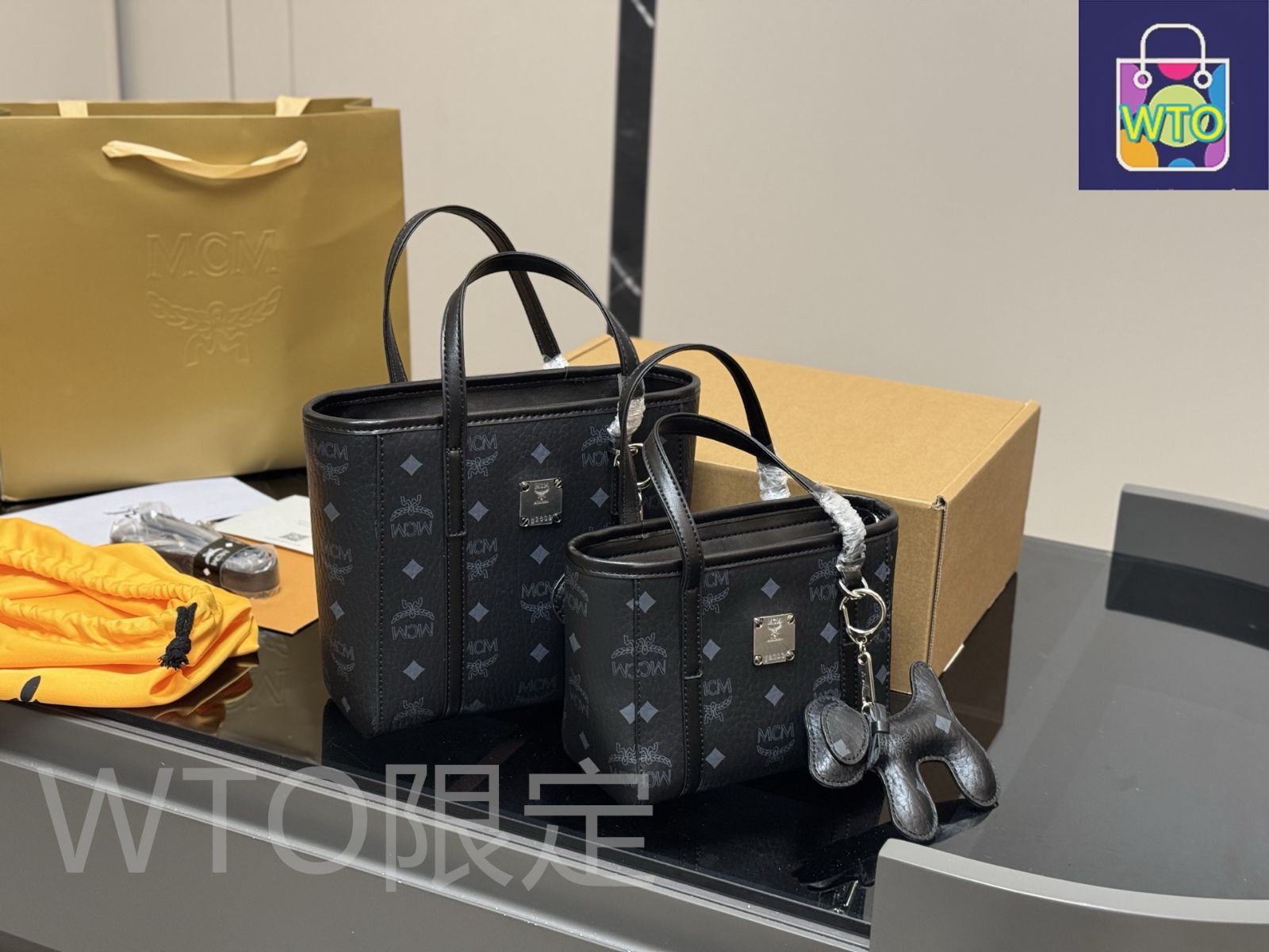 MCM-O ◎即購入大歓迎◎ 今日特価】MCM New Market Tote Bag メシューエム ニュー マーケット