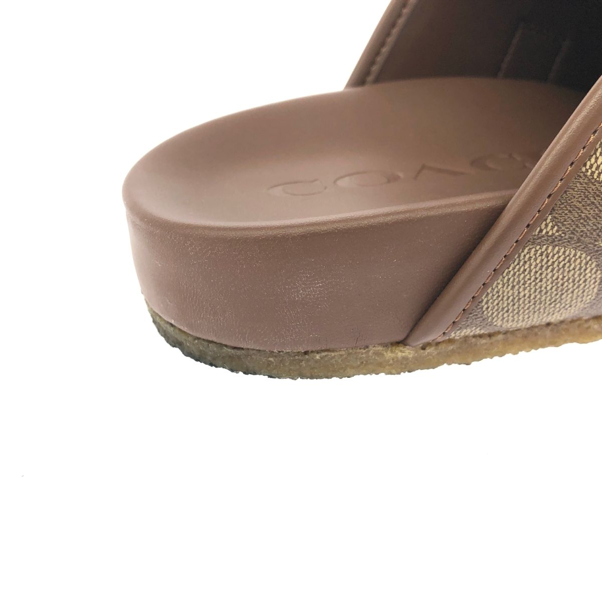 COACH コーチ サンダル/BCKL CLG 表記サイズ:25.5 シグネチャー