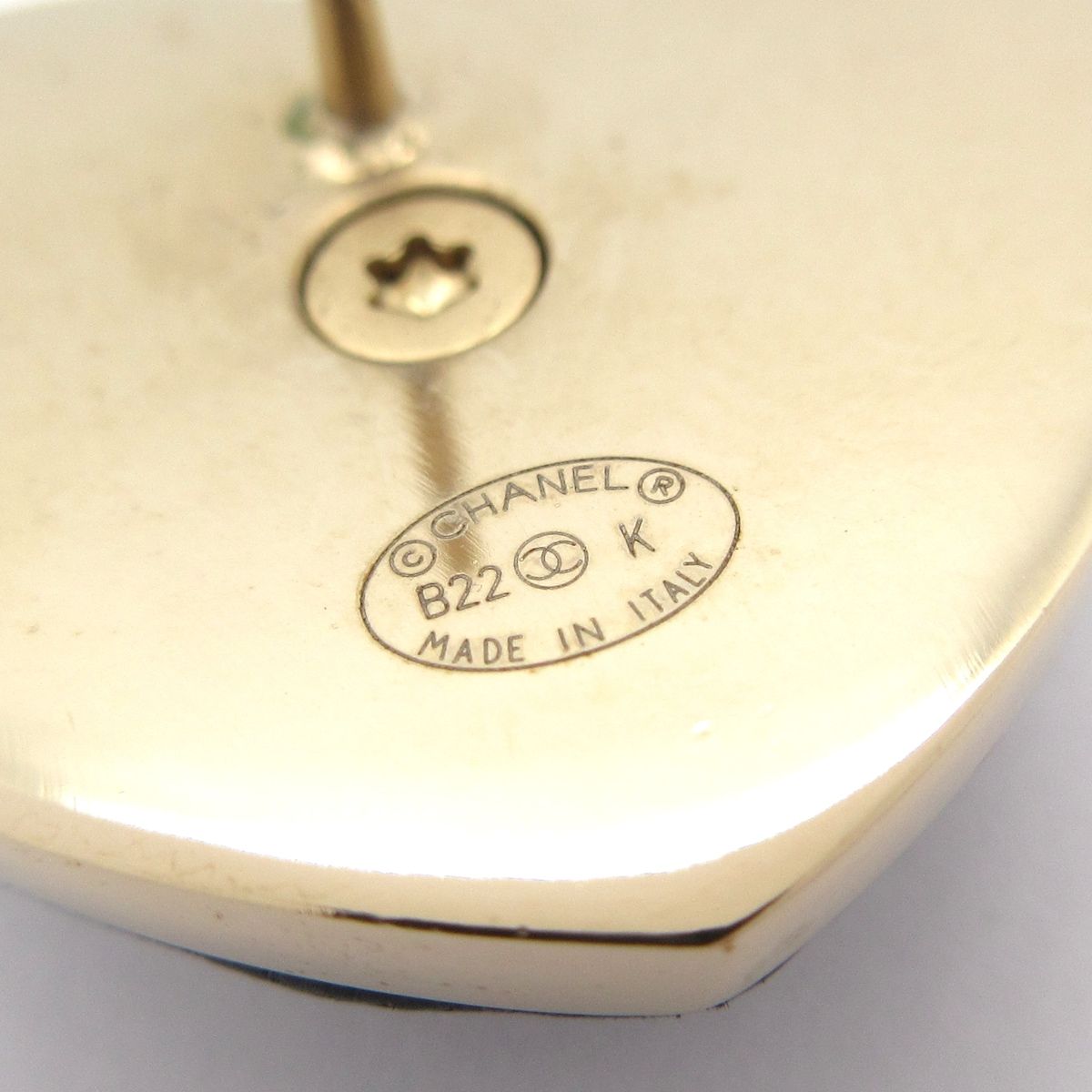 【美品】CHANEL シャネル ヴィンテージ ピアス ハート ブラック×ゴールド 楽天市場】シャネル ピアス ハート ココマーク CCマーク ゴールド