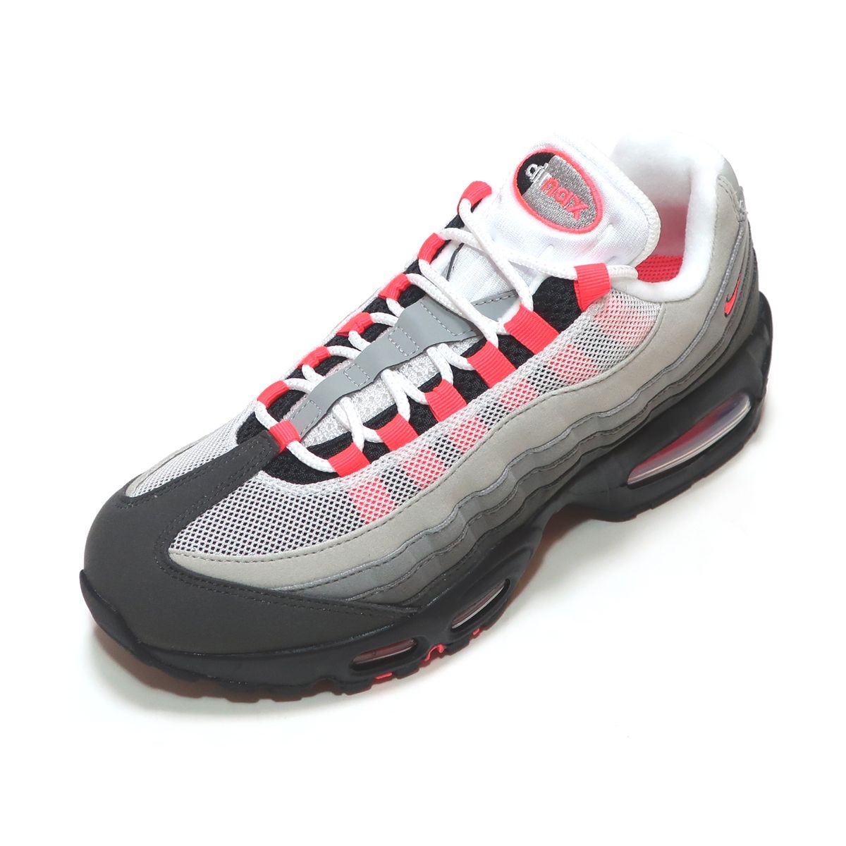 メンズサイズ☆NIKE AIR MAX 95 OG BIG BUBBLE BLACK/SOLAR RED-MEDIUM 