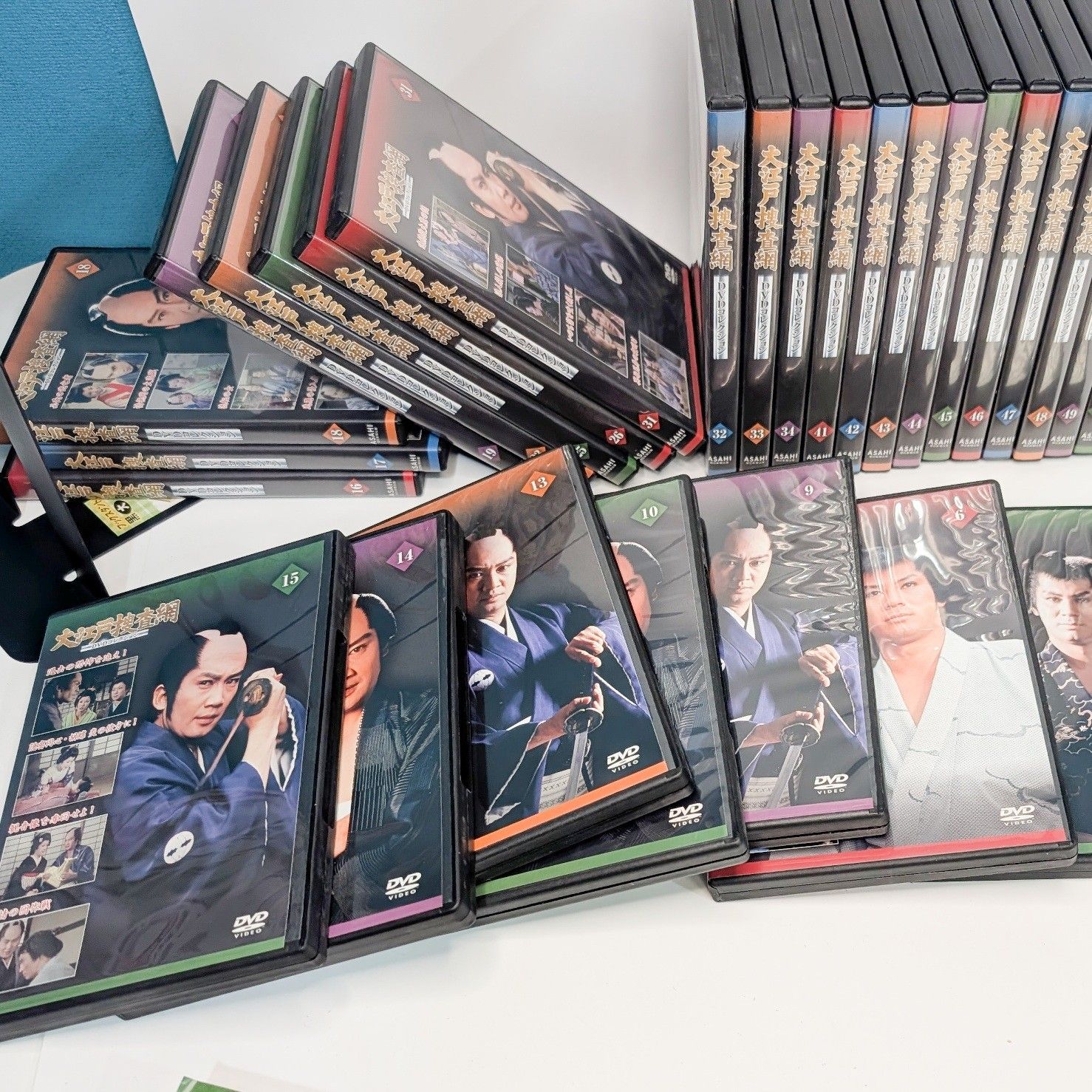 DVDコレクション まとめ売り 大江戸捜査網 DVDコレクション 30本 DVD未使用品 まとめ売り 冊子付