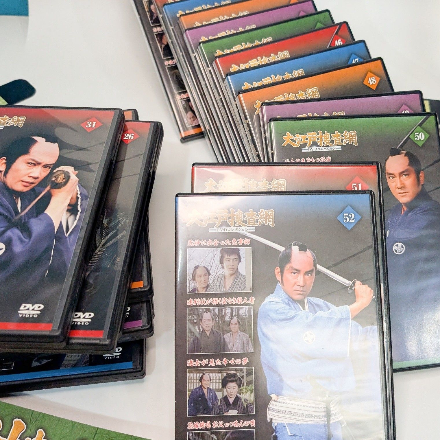 大江戸捜査網 DVDコレクション 30本 DVD未使用品 まとめ売り 冊子付