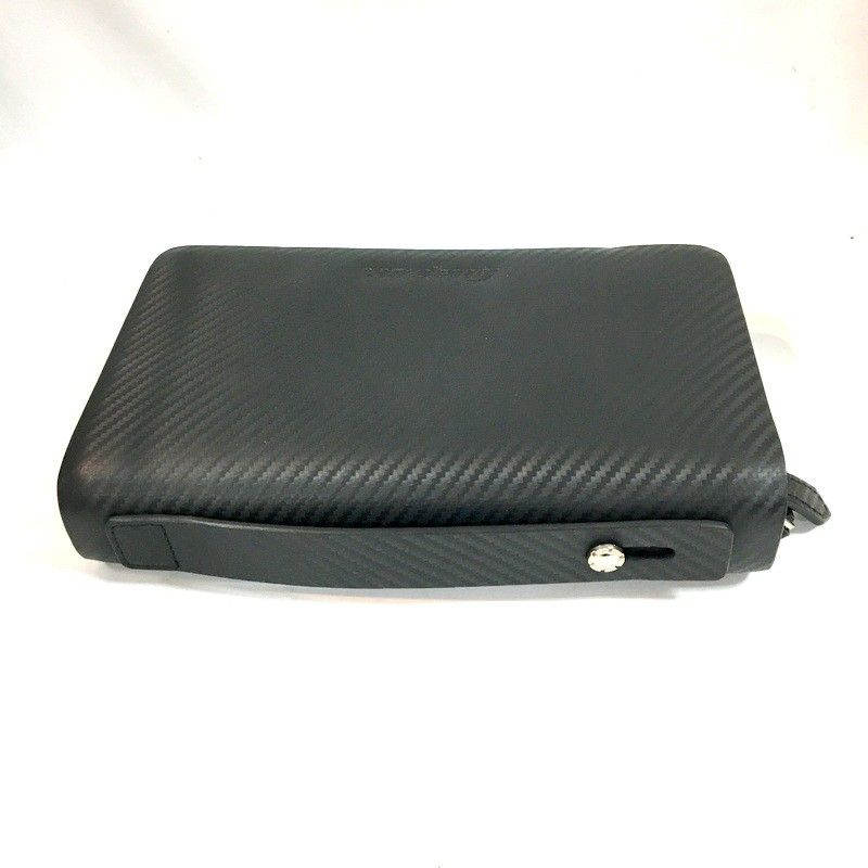 Snap-on スナップオン カーボン柄 セカンドバッグ ロングウォレット