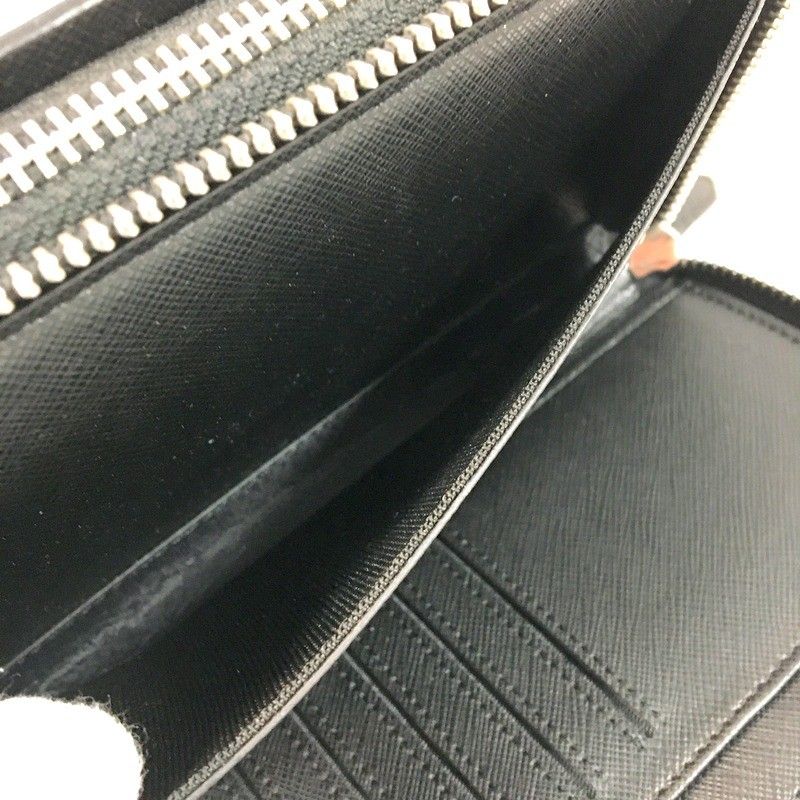 Snap-on スナップオン カーボン柄 セカンドバッグ ロングウォレット