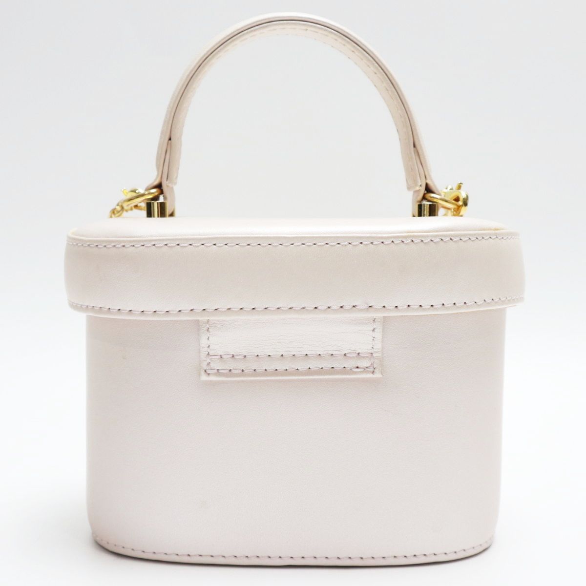 GIANNI VERSACE ヴェルサーチ サンバースト レザー 2WAYバニティ