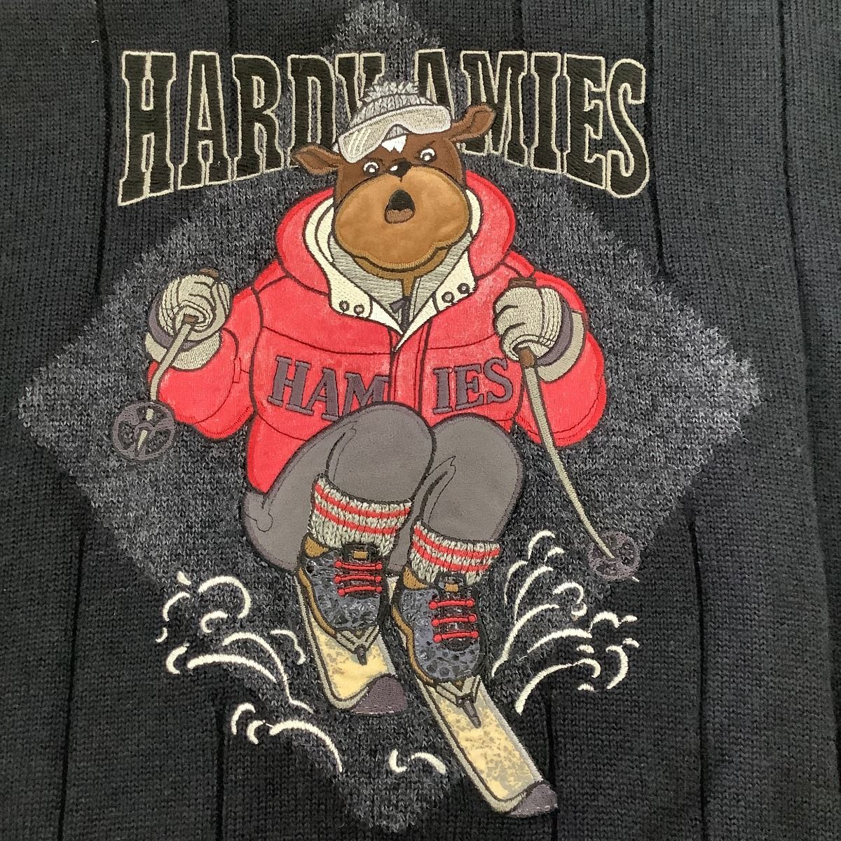 ♪♪HARDY AMIES ハーディエイミス メンズ セーター SIZE M ブラック