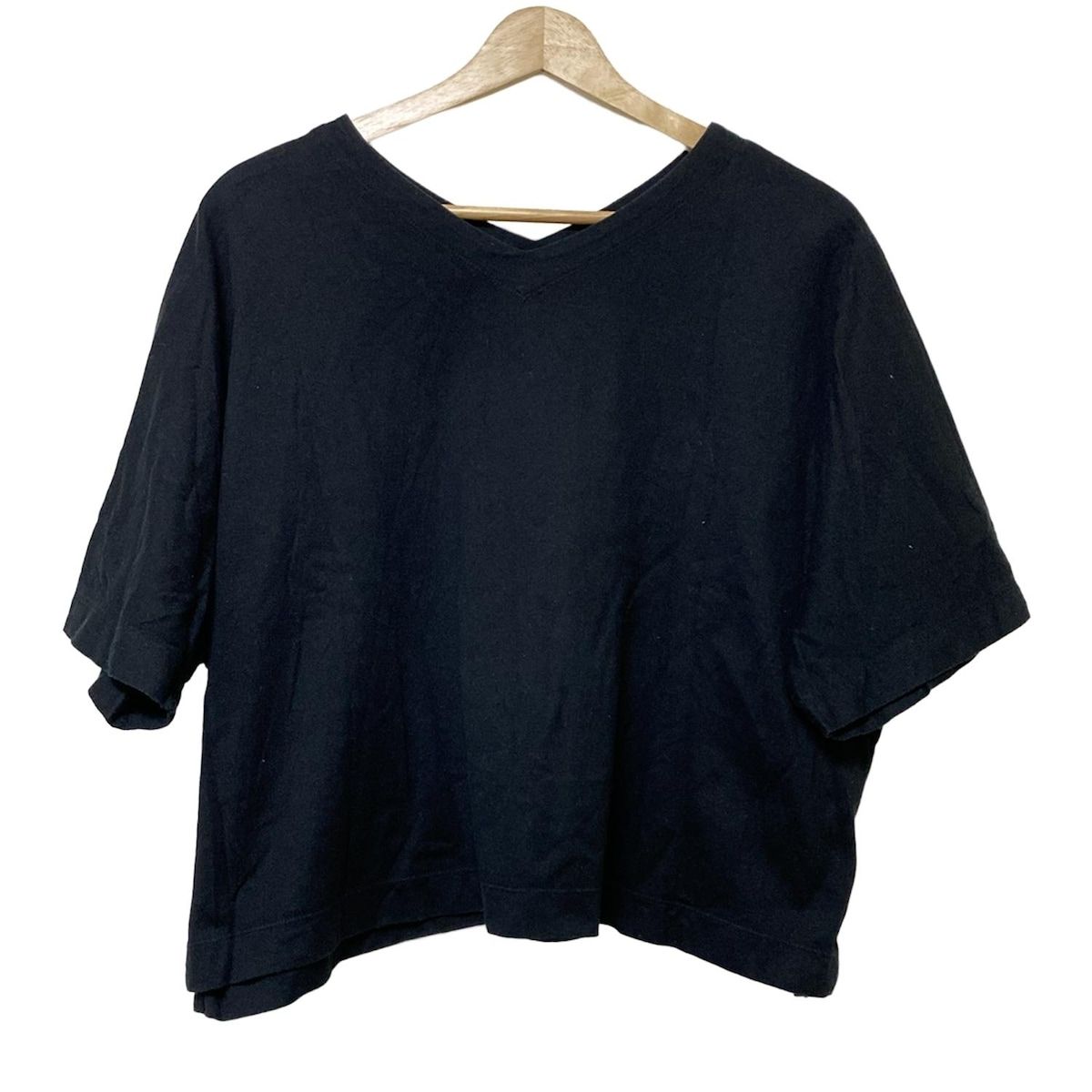 PLEATS PLEASE 半袖カットソー　サイズ3 黒 PLEATS PLEASE ISSEY MIYAKE - PLEATS PLEASE プリーツプリーズ 半袖