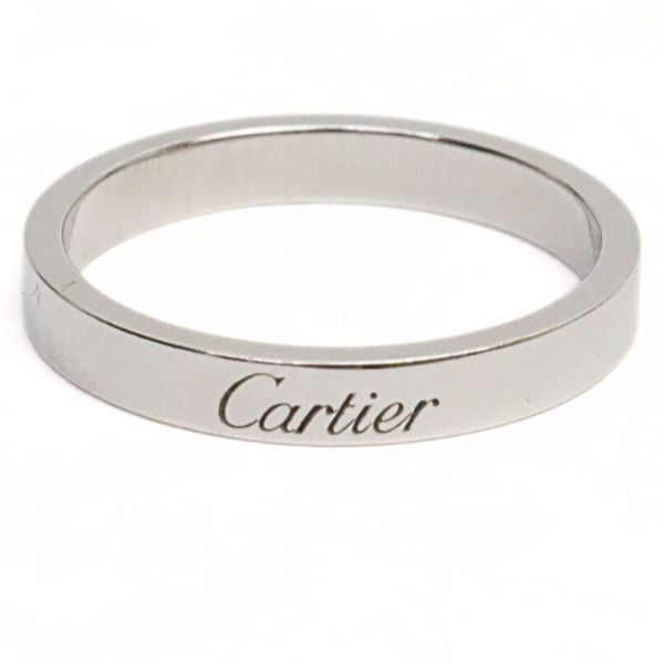 カルティエ リング Cドゥ エングレーブド 55号 Pt950 楽天市場】カルティエ 指輪 Pt950 ダイヤ2P(0.07ct) Cドゥカルティエ