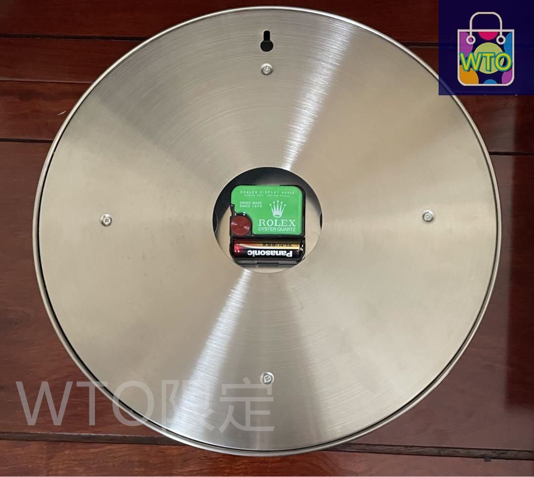 訳あり】新品未使用　デイトナ　　 ポール・ニューマン　掛け時計　非売品 ロレックス デイトナ ポールニューマンスタイル掛け時計, 未使用品-WTO