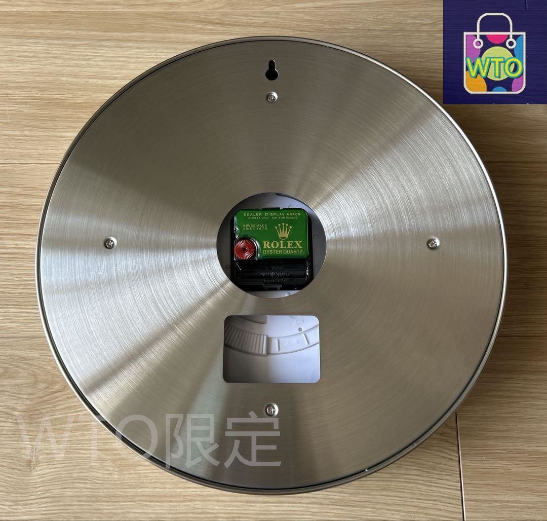 海外販促品 新品 ROLEX掛け時計 GMTマスターⅡ タイプ ROLEX GMTマスターII 掛け時計 新品未使用-WTO輸入 - メルカリ