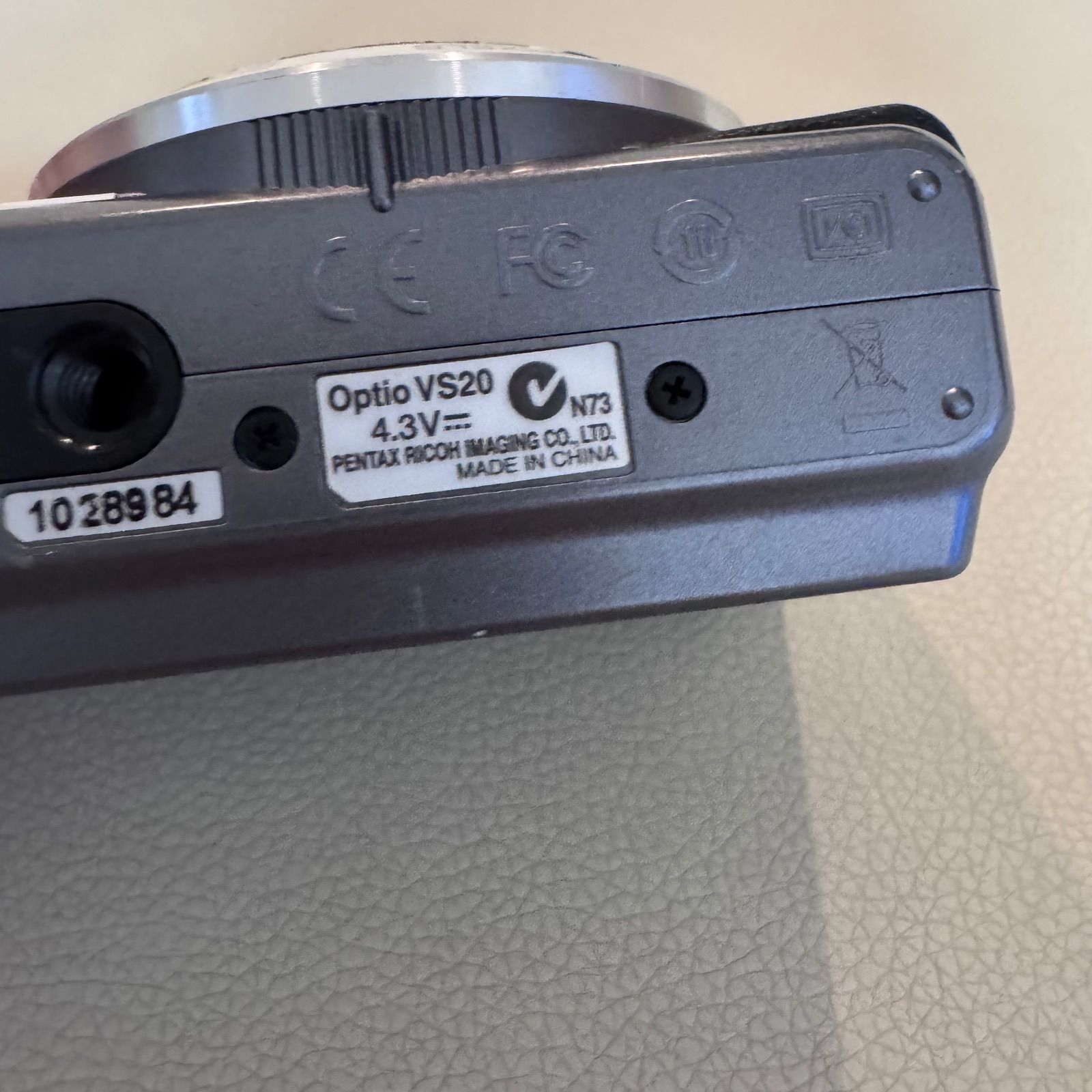 PENTAX ペンタックス Optio VS20 コンパクトデジタルカメラ 動作確認済