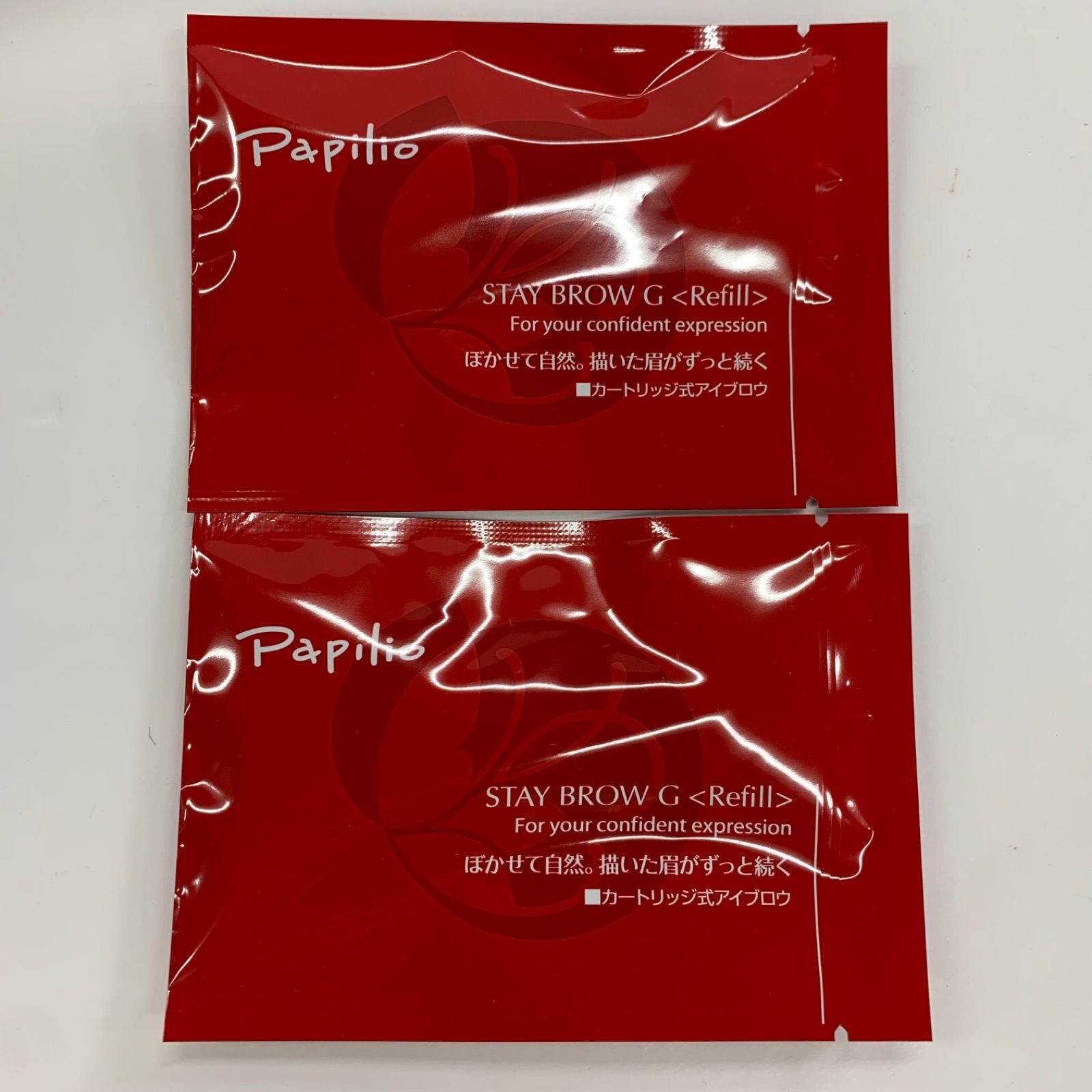 Y3393 K Papilio パピリオ ステイブロウ G 001 ライトブラウン