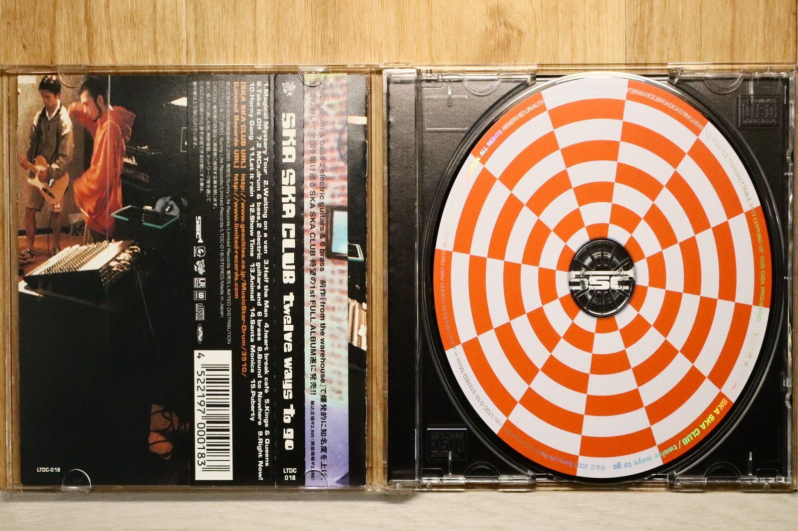 国内盤CD☆スカスカクラブ/SKA SKA CLUB□ twelve ways to go