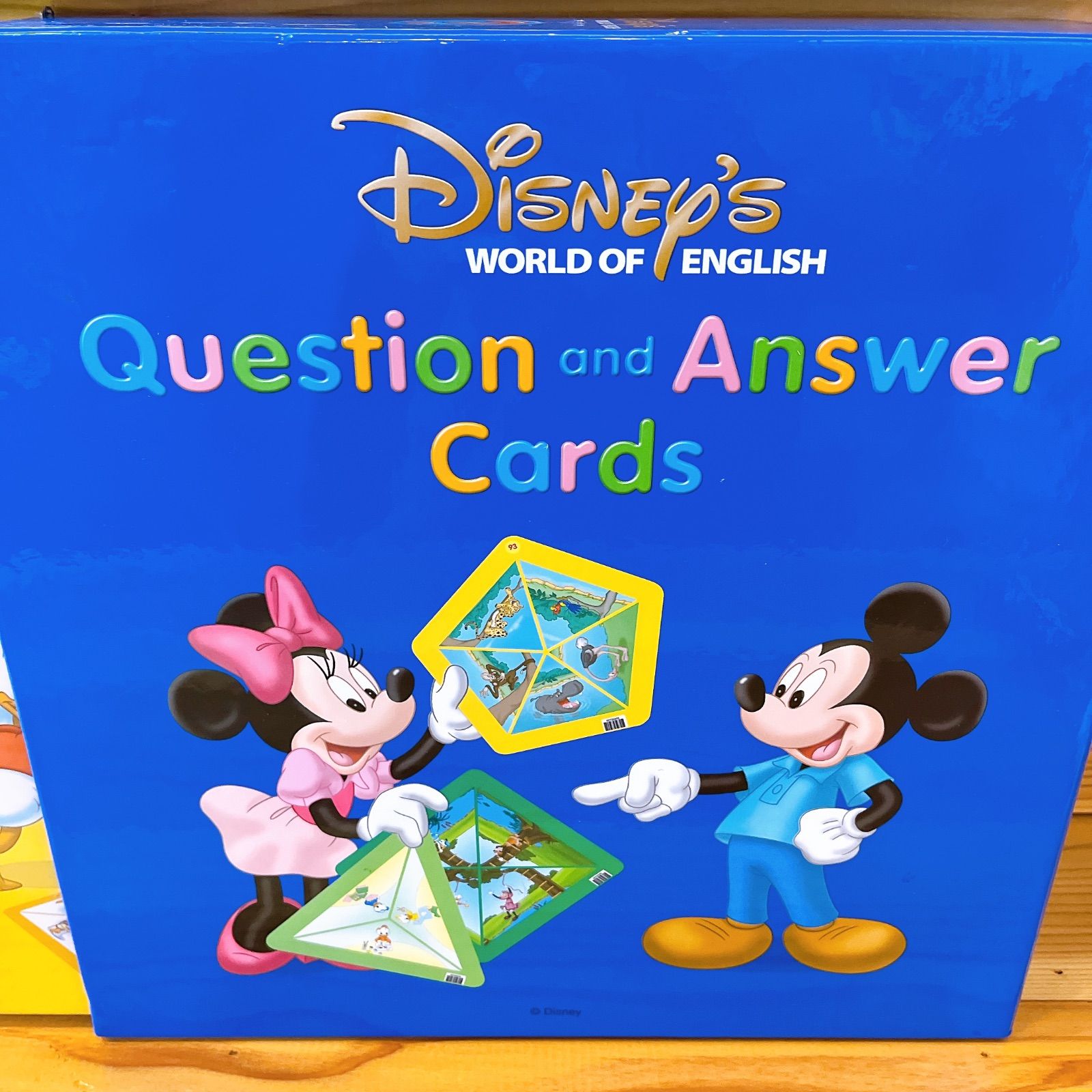 【全て未開封】クエスチョンアンドアンサー ディズニー 英語　Q&Aカード　dwe 全て新品未開封 Q&Aカード Question and Answer Cards DWE ディズニー