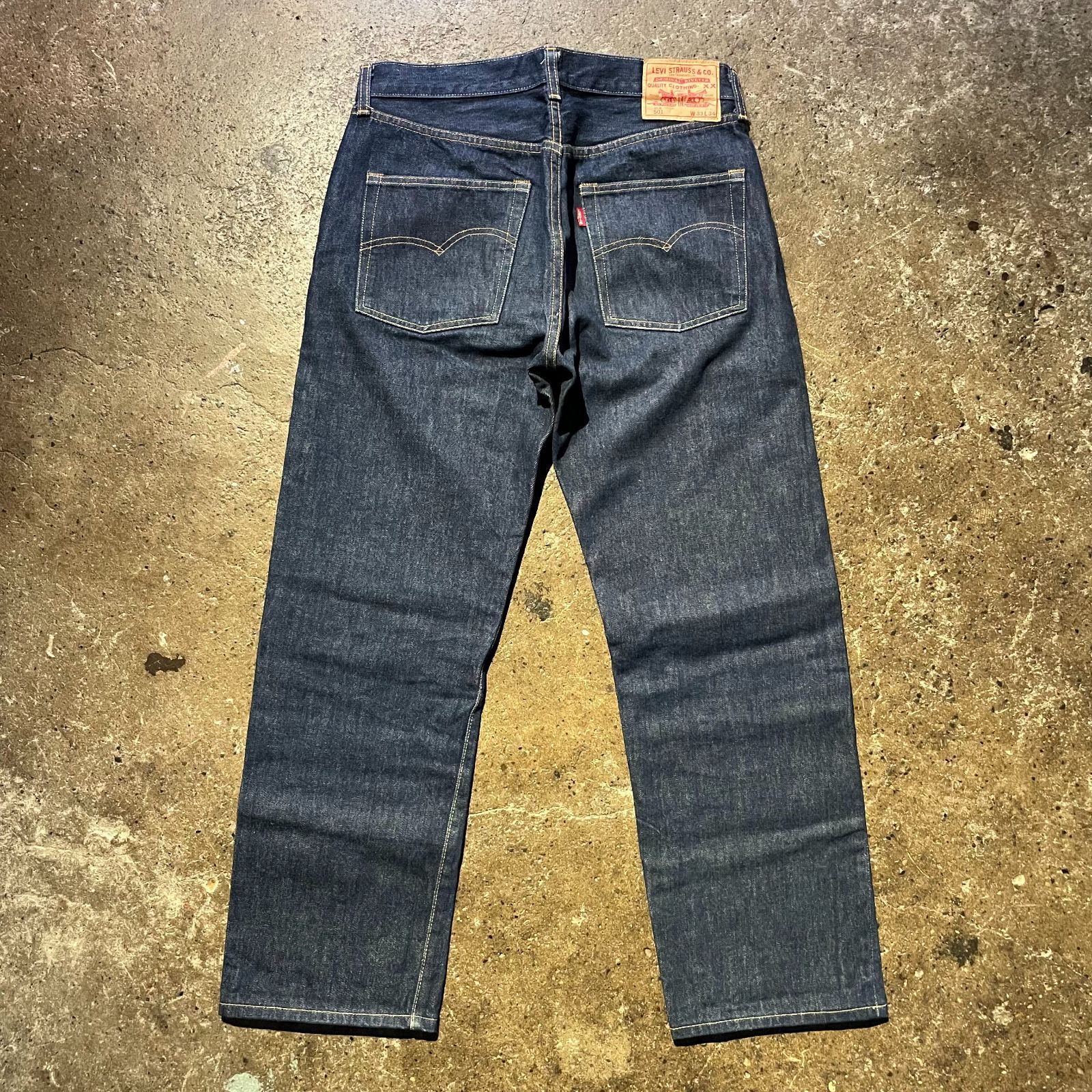 LEVI'S LVC USA製 1966復刻モデル BIGE ダブルネーム 501 501XX デニム