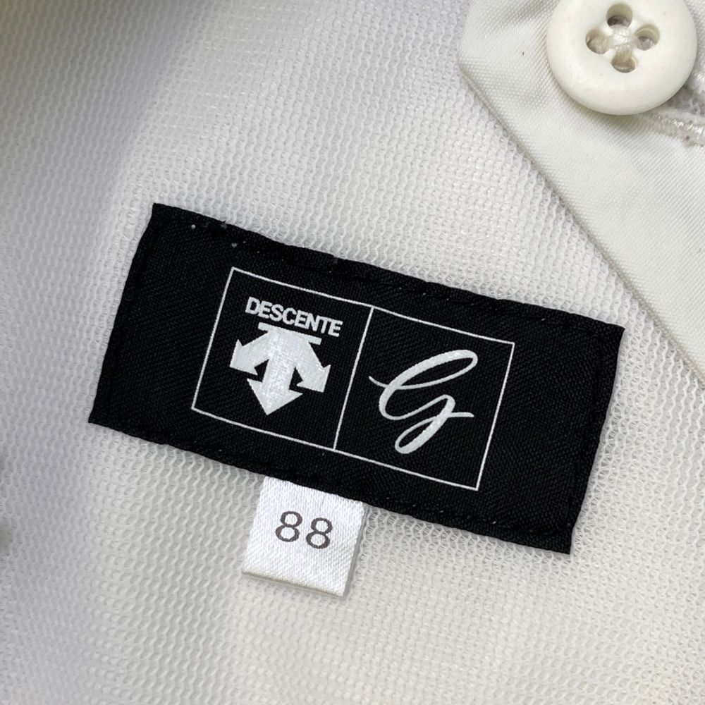 サイズ：88 DESCENTE GOLF デサントゴルフ ロングパンツ ホワイト系