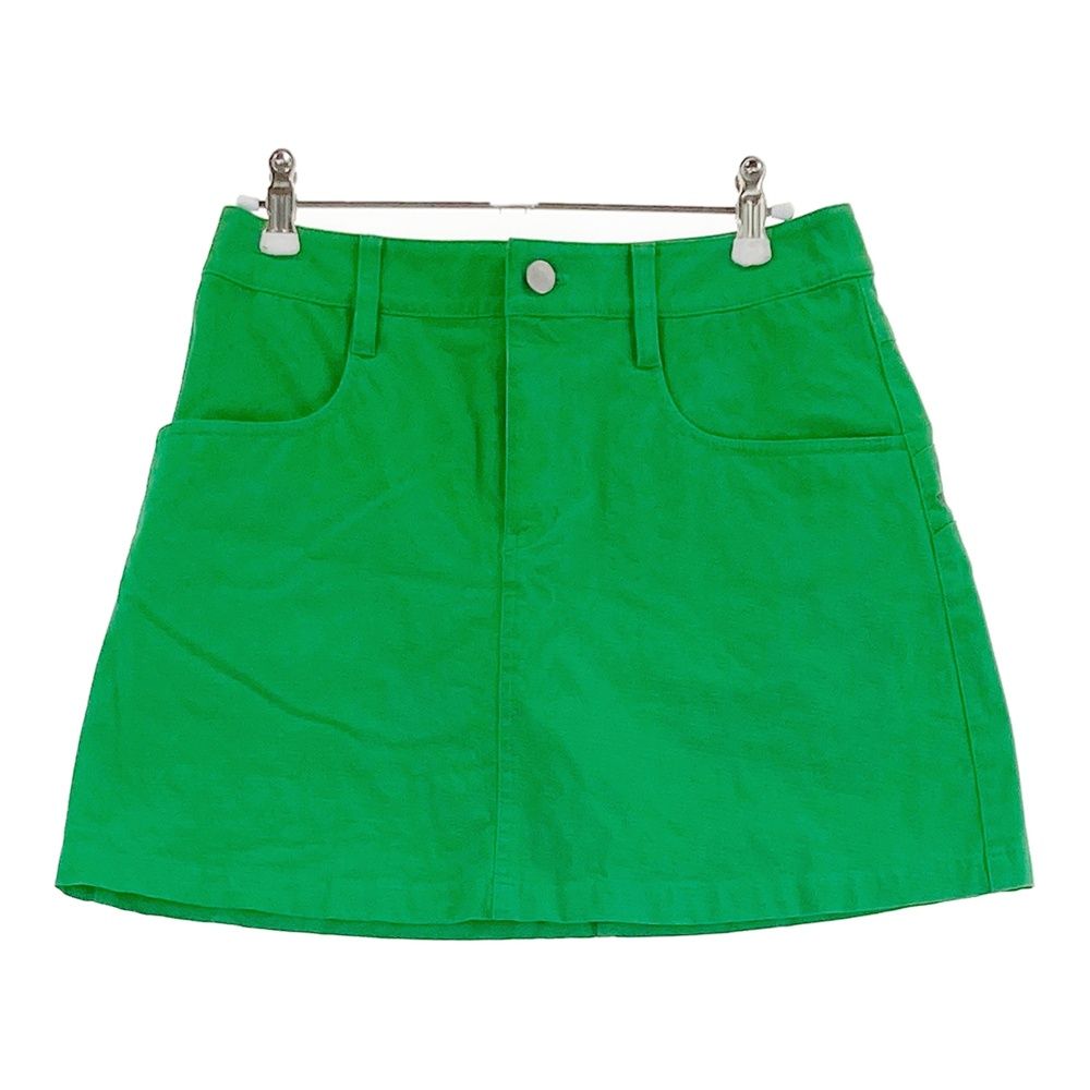 JACK BUNNY JACK BUNNY グリーン プリーツスカート グリーン プリーツ