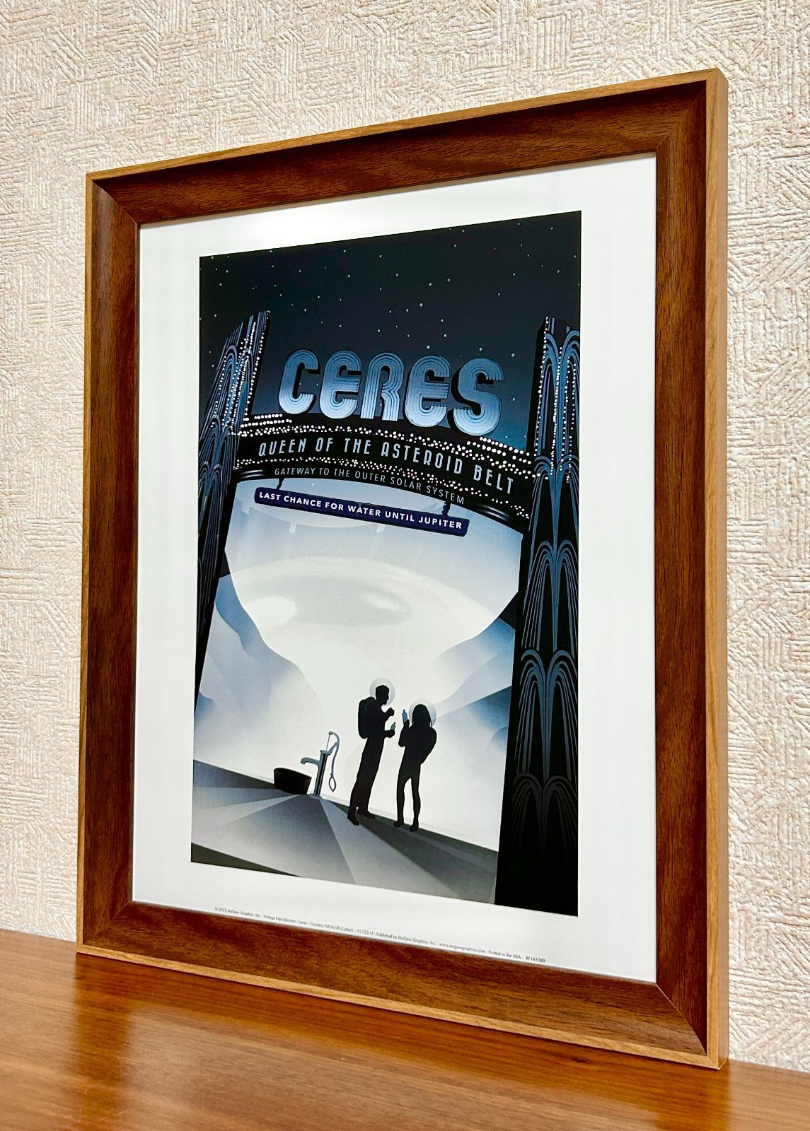 新品☆額縁付アートポスター☆Vintage Reproduction（ヴィンテージ・リ